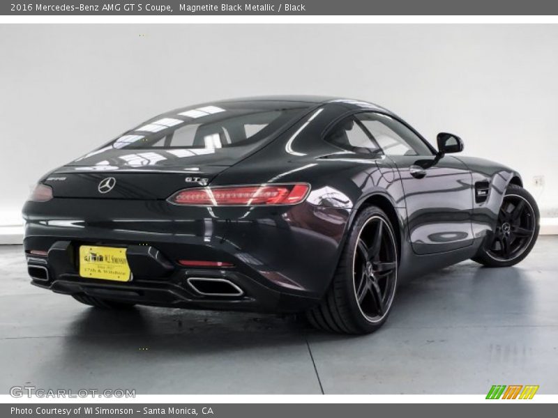 Magnetite Black Metallic / Black 2016 Mercedes-Benz AMG GT S Coupe