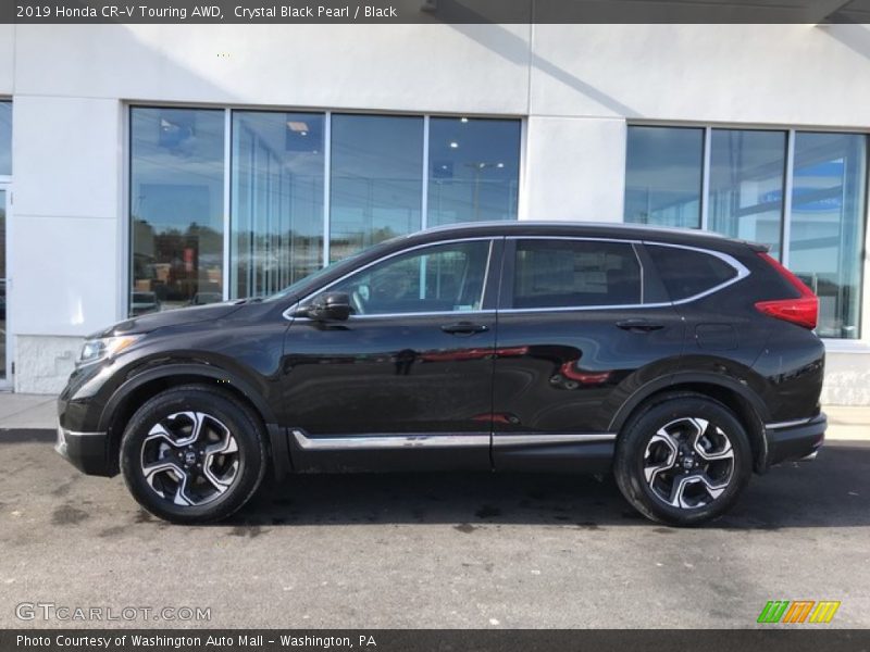 Crystal Black Pearl / Black 2019 Honda CR-V Touring AWD