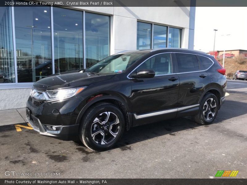 Crystal Black Pearl / Black 2019 Honda CR-V Touring AWD