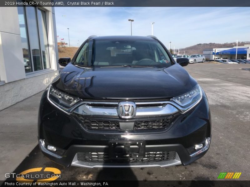 Crystal Black Pearl / Black 2019 Honda CR-V Touring AWD
