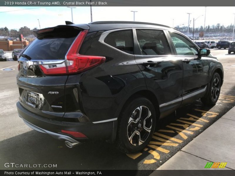Crystal Black Pearl / Black 2019 Honda CR-V Touring AWD