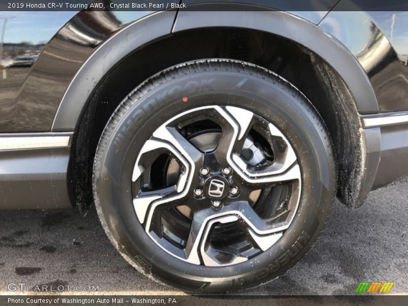 Crystal Black Pearl / Black 2019 Honda CR-V Touring AWD