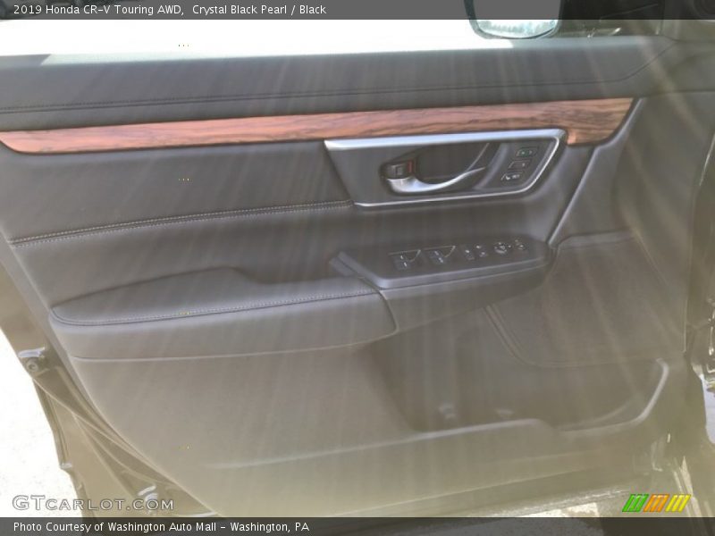 Crystal Black Pearl / Black 2019 Honda CR-V Touring AWD