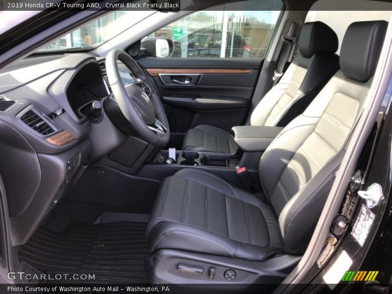 Crystal Black Pearl / Black 2019 Honda CR-V Touring AWD