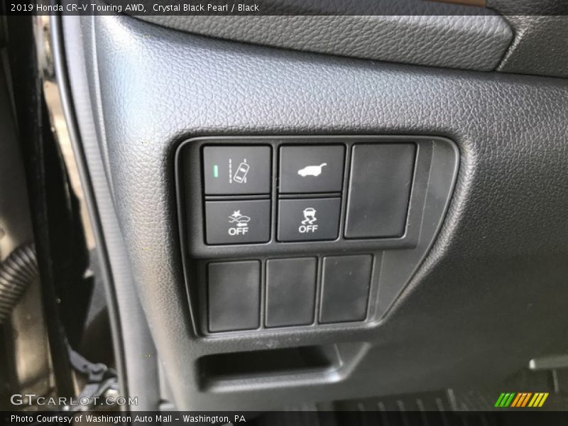 Crystal Black Pearl / Black 2019 Honda CR-V Touring AWD