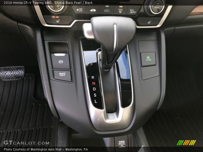 Crystal Black Pearl / Black 2019 Honda CR-V Touring AWD