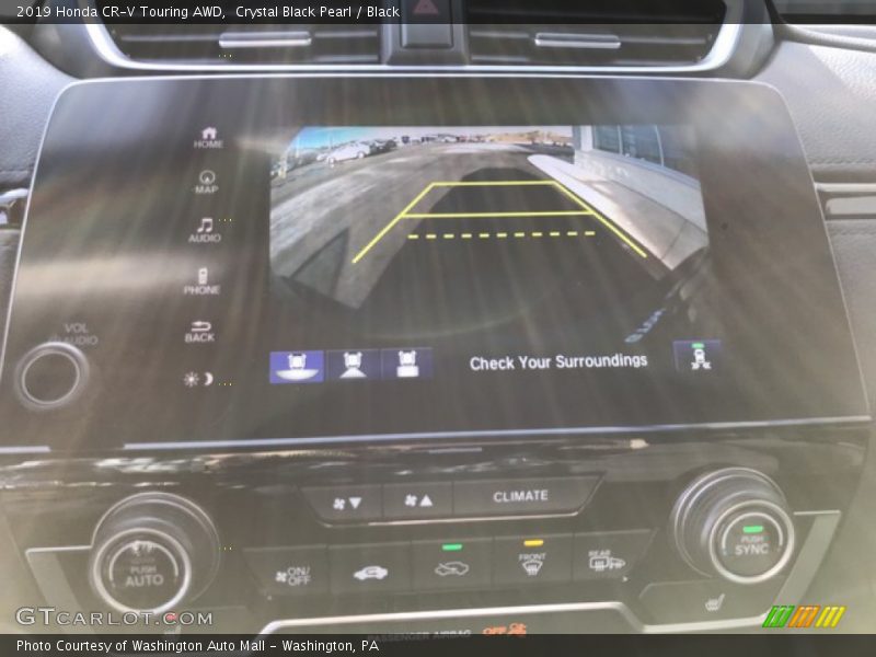 Crystal Black Pearl / Black 2019 Honda CR-V Touring AWD