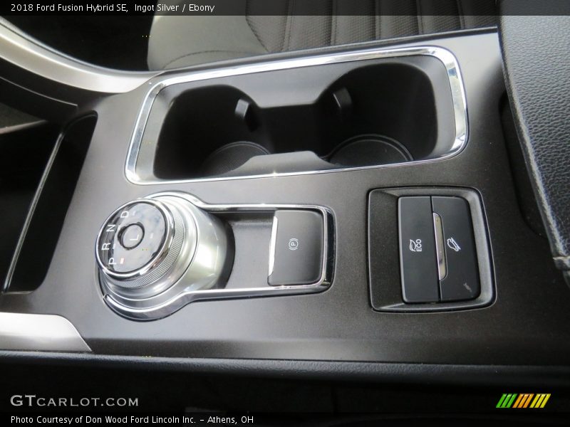 Ingot Silver / Ebony 2018 Ford Fusion Hybrid SE