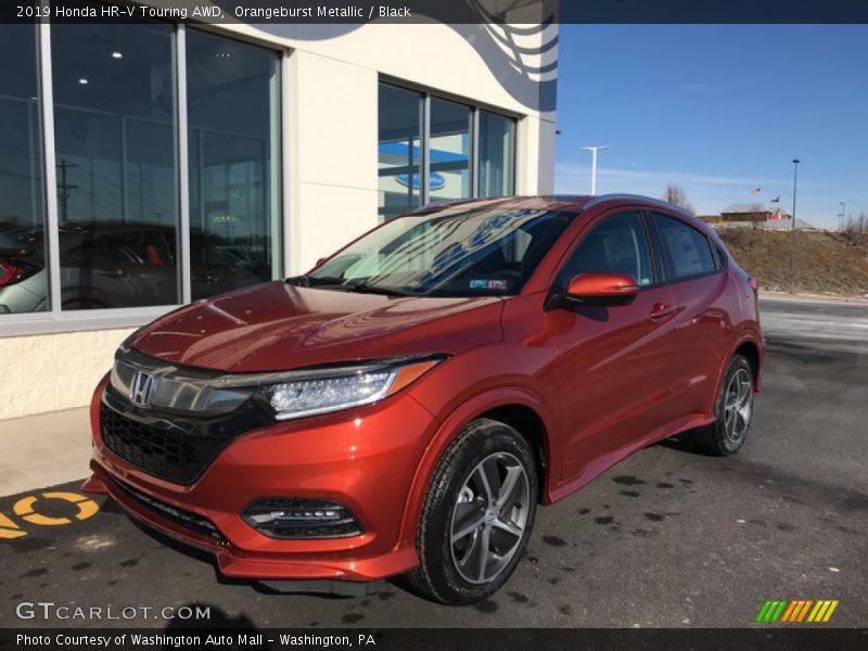 Orangeburst Metallic / Black 2019 Honda HR-V Touring AWD