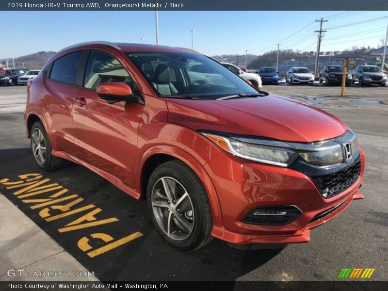 Orangeburst Metallic / Black 2019 Honda HR-V Touring AWD