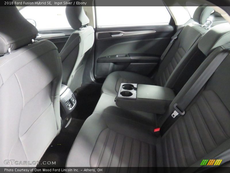 Ingot Silver / Ebony 2018 Ford Fusion Hybrid SE