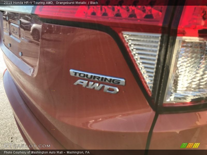 Orangeburst Metallic / Black 2019 Honda HR-V Touring AWD
