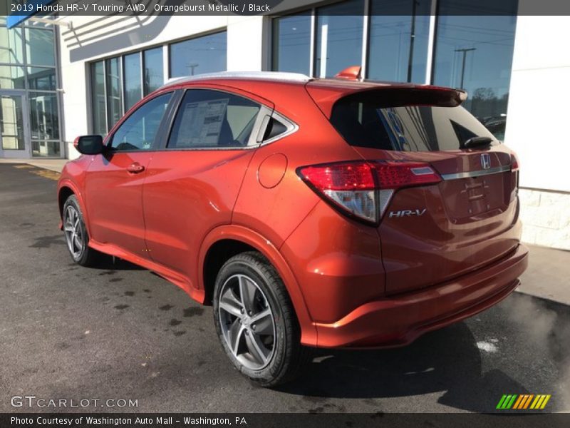 Orangeburst Metallic / Black 2019 Honda HR-V Touring AWD