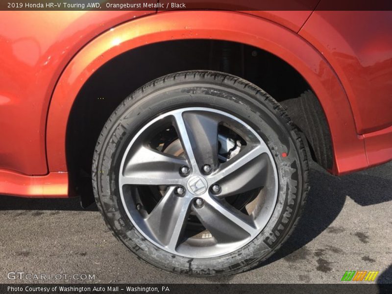 Orangeburst Metallic / Black 2019 Honda HR-V Touring AWD