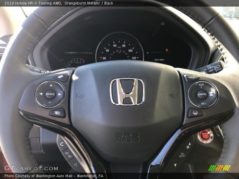 Orangeburst Metallic / Black 2019 Honda HR-V Touring AWD