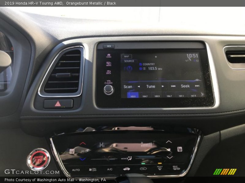 Orangeburst Metallic / Black 2019 Honda HR-V Touring AWD