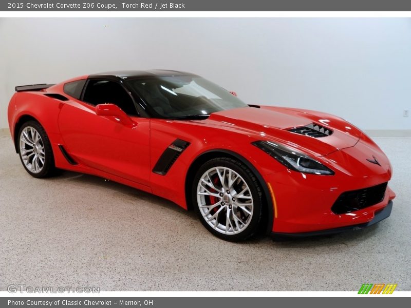 Torch Red / Jet Black 2015 Chevrolet Corvette Z06 Coupe