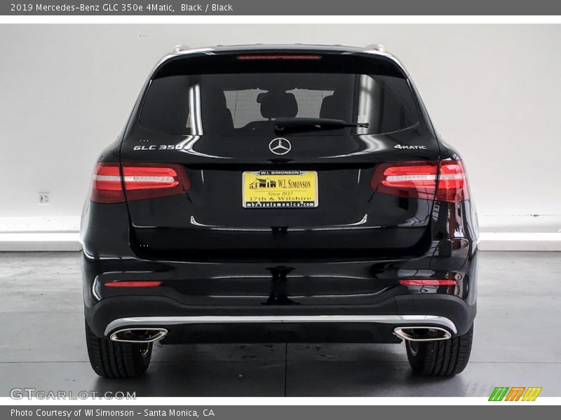 Black / Black 2019 Mercedes-Benz GLC 350e 4Matic