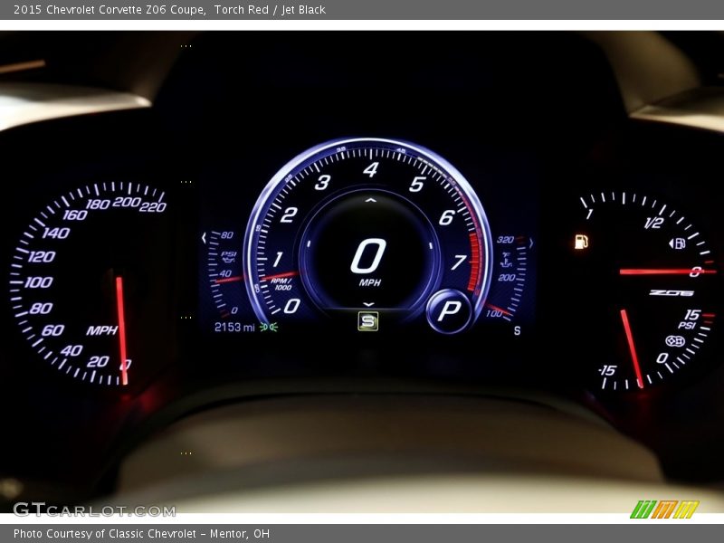 Torch Red / Jet Black 2015 Chevrolet Corvette Z06 Coupe