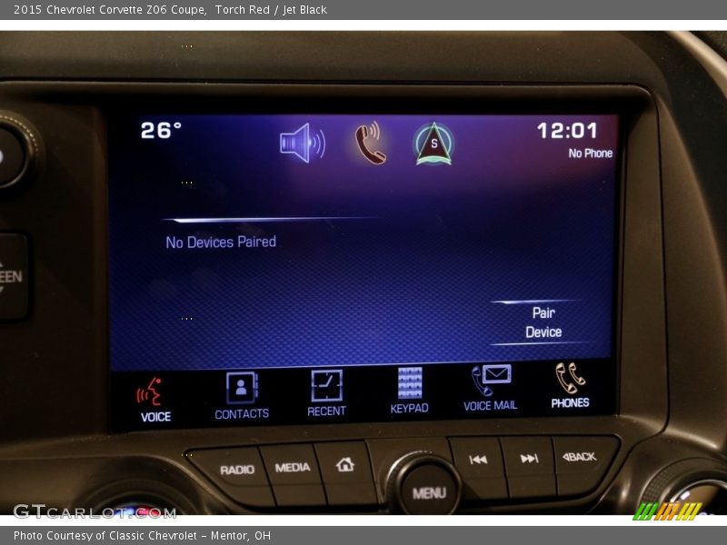 Torch Red / Jet Black 2015 Chevrolet Corvette Z06 Coupe