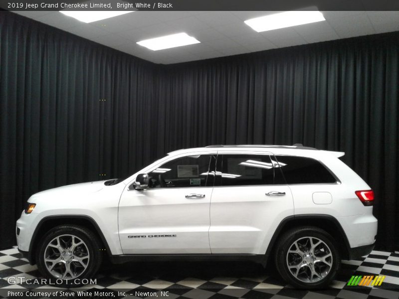 Bright White / Black 2019 Jeep Grand Cherokee Limited