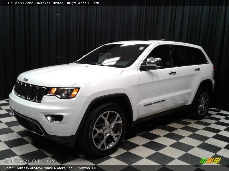 Bright White / Black 2019 Jeep Grand Cherokee Limited