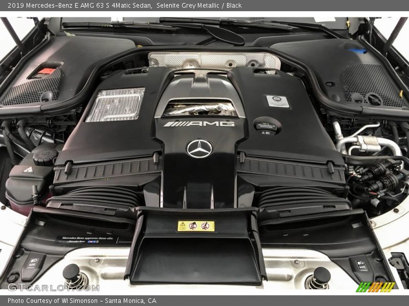 Selenite Grey Metallic / Black 2019 Mercedes-Benz E AMG 63 S 4Matic Sedan
