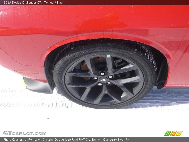 Torred / Black 2019 Dodge Challenger GT