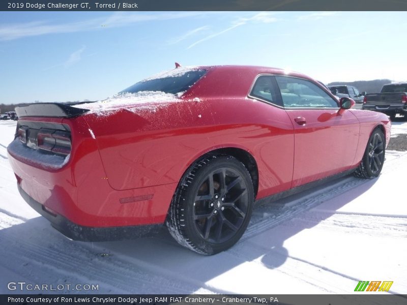 Torred / Black 2019 Dodge Challenger GT