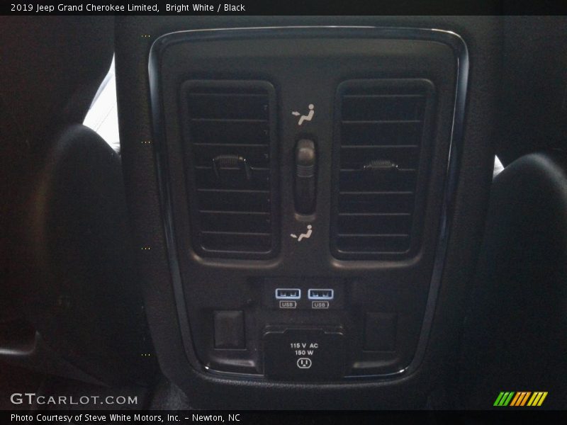 Bright White / Black 2019 Jeep Grand Cherokee Limited