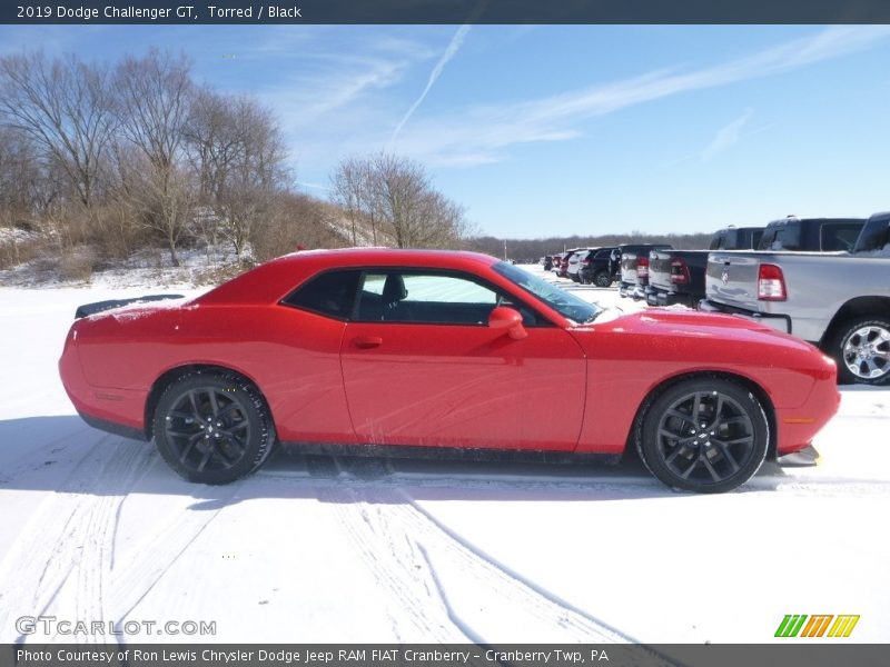Torred / Black 2019 Dodge Challenger GT