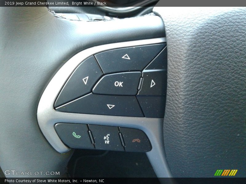 Bright White / Black 2019 Jeep Grand Cherokee Limited