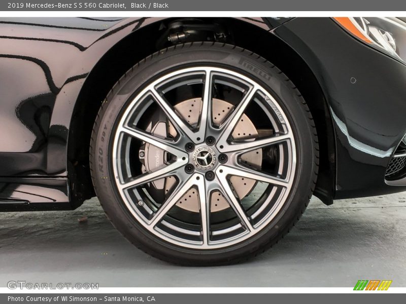 Black / Black 2019 Mercedes-Benz S S 560 Cabriolet