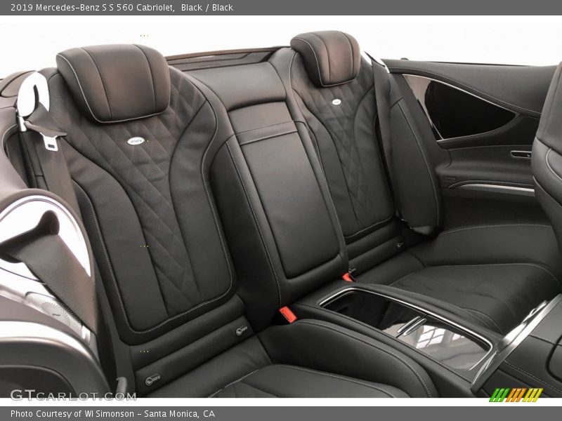 Black / Black 2019 Mercedes-Benz S S 560 Cabriolet