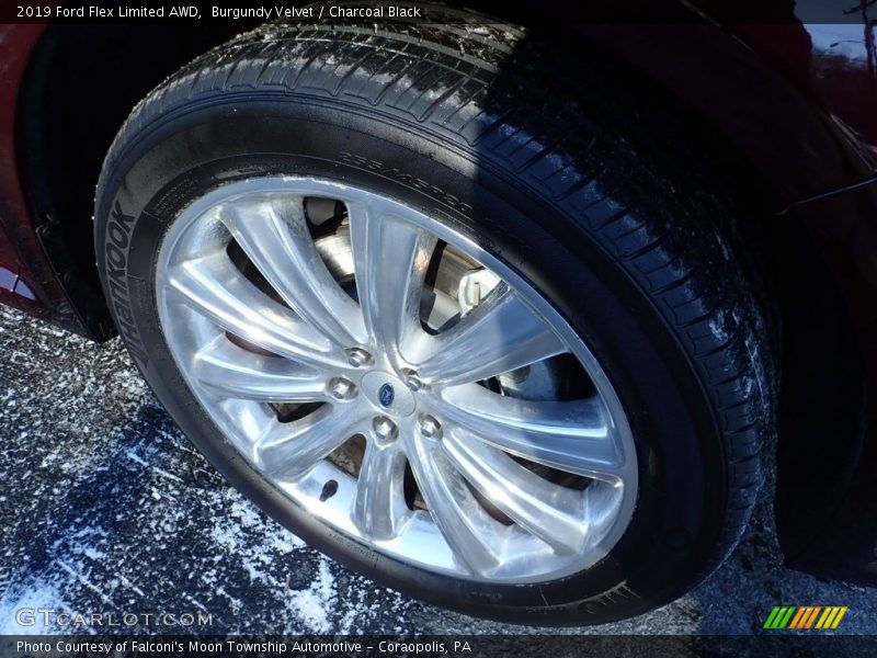 Burgundy Velvet / Charcoal Black 2019 Ford Flex Limited AWD
