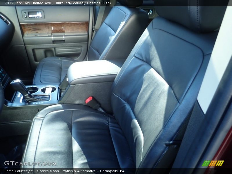 Burgundy Velvet / Charcoal Black 2019 Ford Flex Limited AWD