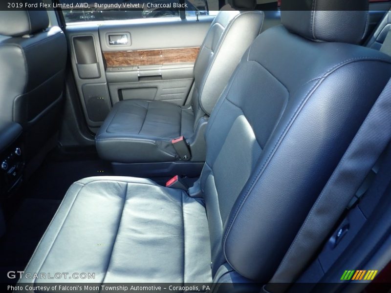 Burgundy Velvet / Charcoal Black 2019 Ford Flex Limited AWD