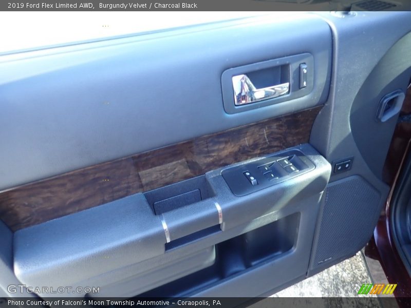 Burgundy Velvet / Charcoal Black 2019 Ford Flex Limited AWD