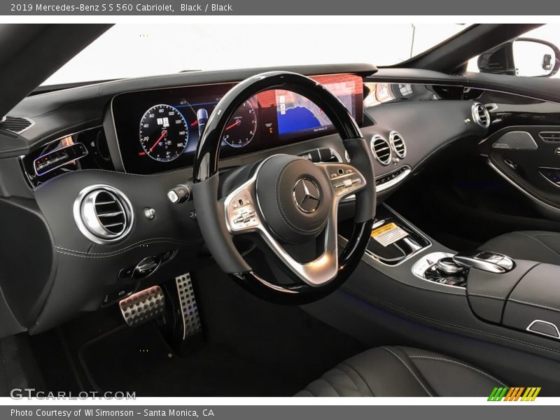 Black / Black 2019 Mercedes-Benz S S 560 Cabriolet