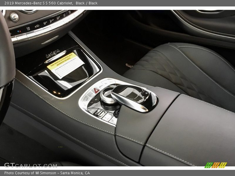 Black / Black 2019 Mercedes-Benz S S 560 Cabriolet