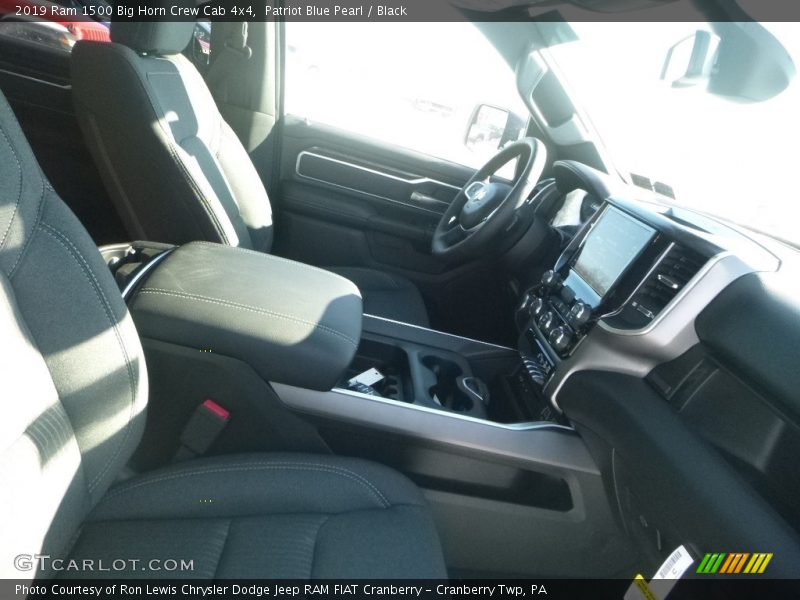 Patriot Blue Pearl / Black 2019 Ram 1500 Big Horn Crew Cab 4x4