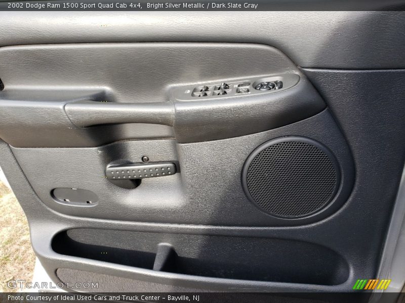 Bright Silver Metallic / Dark Slate Gray 2002 Dodge Ram 1500 Sport Quad Cab 4x4
