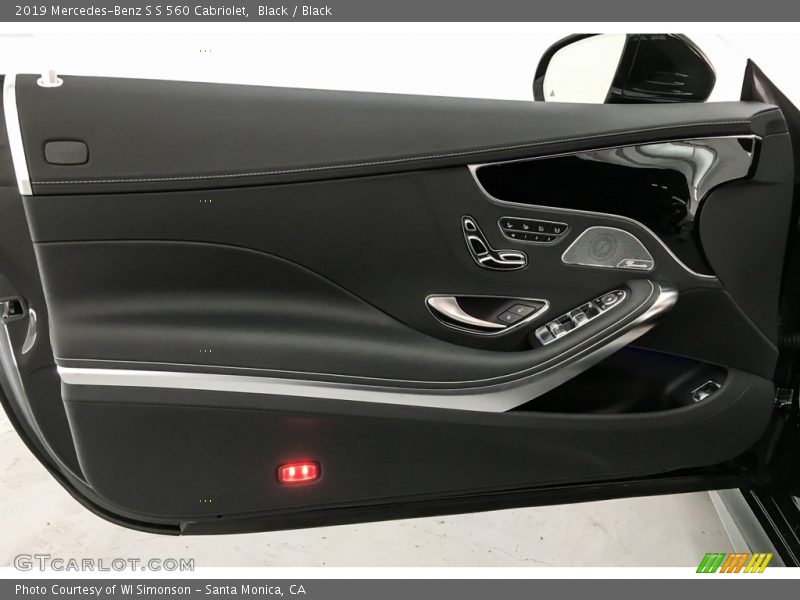 Black / Black 2019 Mercedes-Benz S S 560 Cabriolet