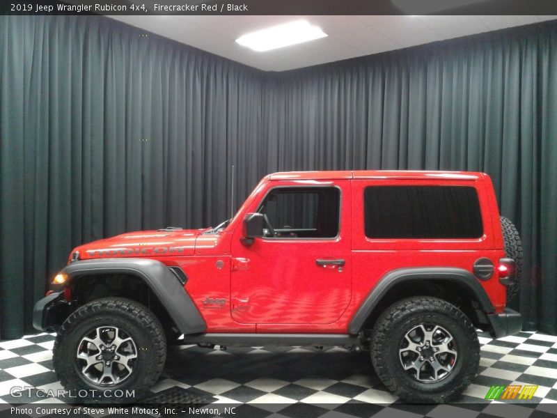 Firecracker Red / Black 2019 Jeep Wrangler Rubicon 4x4