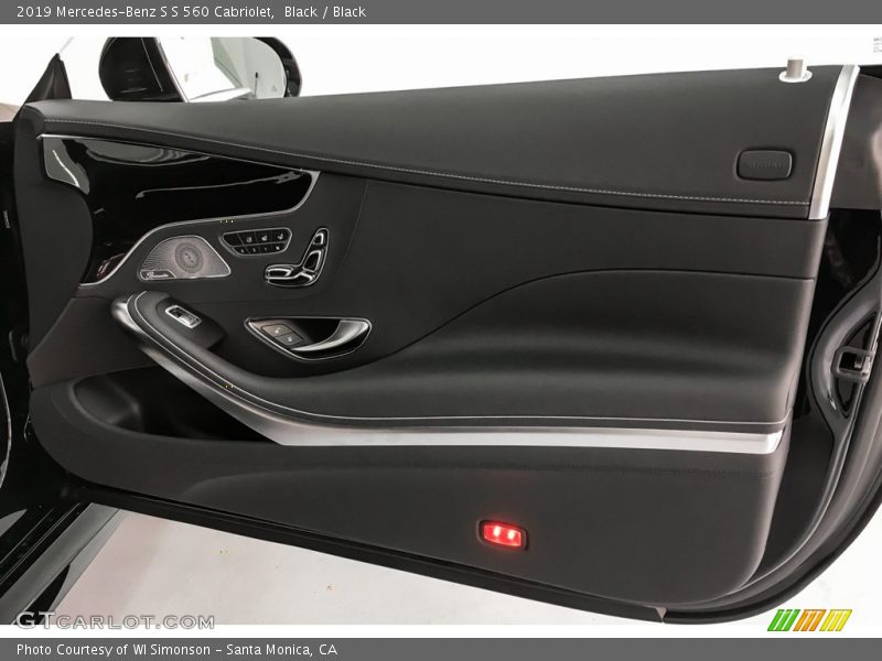 Black / Black 2019 Mercedes-Benz S S 560 Cabriolet