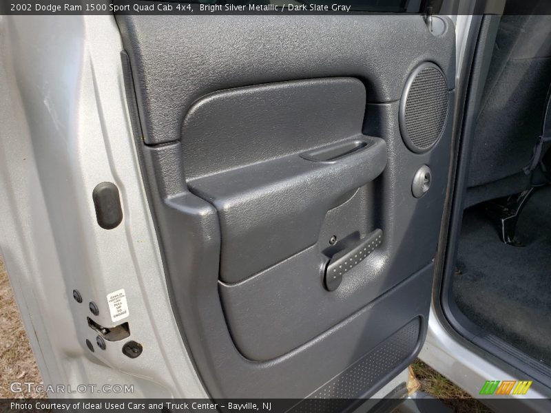 Bright Silver Metallic / Dark Slate Gray 2002 Dodge Ram 1500 Sport Quad Cab 4x4