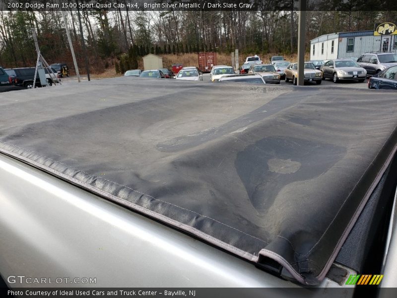 Bright Silver Metallic / Dark Slate Gray 2002 Dodge Ram 1500 Sport Quad Cab 4x4