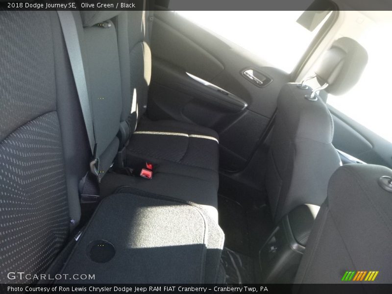 Olive Green / Black 2018 Dodge Journey SE