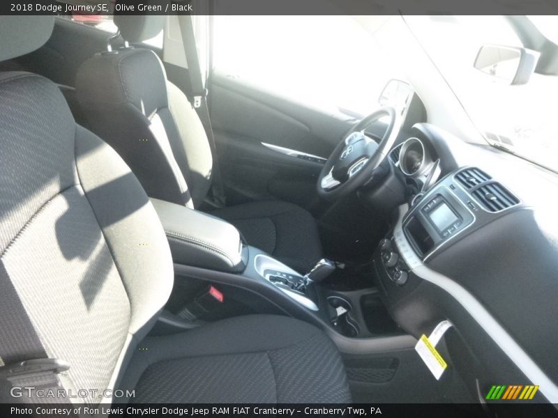 Olive Green / Black 2018 Dodge Journey SE