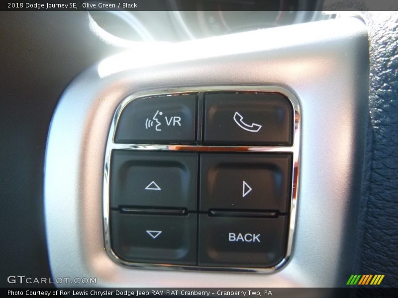 Olive Green / Black 2018 Dodge Journey SE